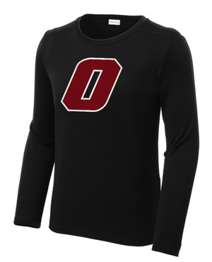 Custom Printed Apparel | OPM Spiritwear 2025 - Youth Performance Long Sleeve Tee Black - OPM Spiritwear 2025 - 18266