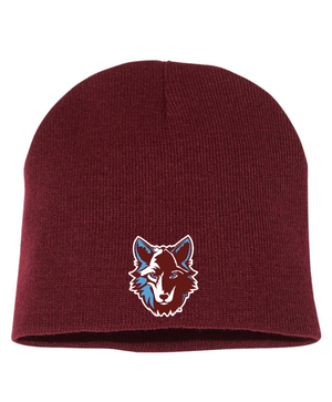 Custom Apparel - Screen Printing - OPM Spiritwear Holiday 2024 - Classic Beanie ~ Blue / Maroon / Black ~ - OPM Spiritwear Holiday 2024 - 16803