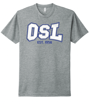 Custom Apparel - Screen Printing - OSL Block Youth T-Shirt - OSL Fulfillment Stock