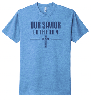 Custom Apparel - Screen Printing - Our Savior Lutheran - 2023 Staff T-shirt - Fabricated Customs