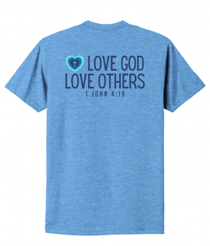 Custom Apparel - Screen Printing - Our Savior Lutheran - 2023 Staff T-shirt - Fabricated Customs