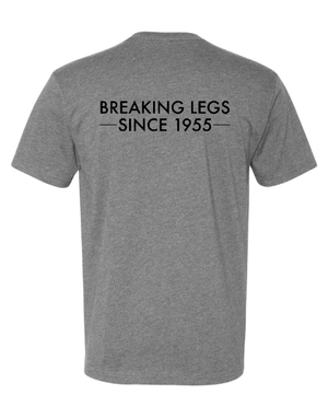 Custom Apparel - Screen Printing - PCP 70 Year Anniversary - Unisex T-Shirt (Kelly Green / Dark Grey) - PCP 70 Year Anniversary - 17173