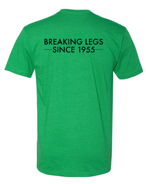 Custom Apparel - Screen Printing - PCP 70 Year Anniversary - Unisex T-Shirt (Kelly Green / Dark Grey) - PCP 70 Year Anniversary - 17173