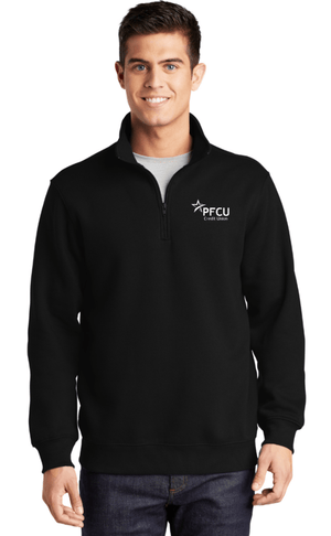 Custom Apparel - Screen Printing - PFCU - Sport - Tek Quarter - ZIp Pullover - PFCU - 14701