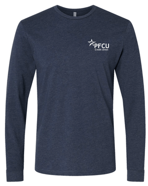 Custom Printed Apparel | PFCU Staff Shop - Adult Long Sleeve Tee (Multiple Color Options) - PFCU Staff Shop F25 - 18474