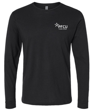 Custom Printed Apparel | PFCU Staff Shop - Adult Long Sleeve Tee (Multiple Color Options) - PFCU Staff Shop F25 - 18474