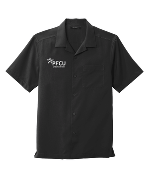 Custom Printed Apparel | PFCU Staff Shop - Adult Unisex Performance Button Up Shirt - PFCU - 19159