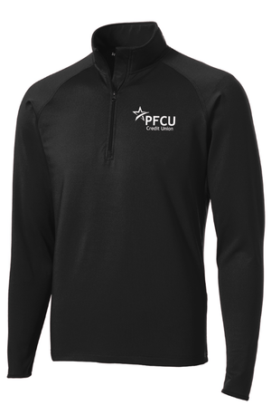 Custom Apparel - Screen Printing - PFCU Staff Shop - Stretch Quarter Zip Pullover (Multiple Colors Available) - PFCU Staff Shop - 17266