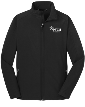 Custom Apparel - Screen Printing - PFCU Staff Shop - Unisex Soft Shell Jacket (Multiple Colors Available) - PFCU Staff Shop - 17266