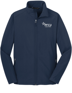 Custom Apparel - Screen Printing - PFCU Staff Shop - Unisex Soft Shell Jacket (Multiple Colors Available) - PFCU Staff Shop - 17266
