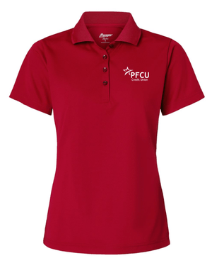 Custom Apparel - Screen Printing - PFCU Staff Shop - Women's Performance Polo (Multiple Colors Available) - PFCU Staff Shop - 17266