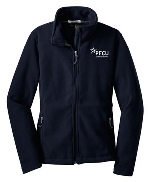 Custom Apparel - Screen Printing - PFCU Staff Shop - Women's Value Fleece Jacket (Multiple Colors Available) - PFCU Staff Shop - 17266