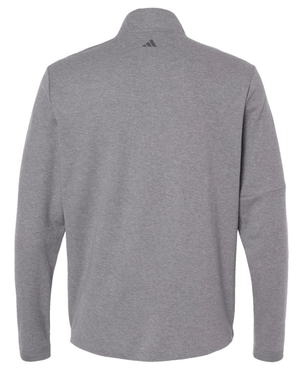 Custom Apparel - Screen Printing - PHS Girl's Golf Apparel - Men's Adidas 3 Stripes 1/4 Zip Sweater Grey - PHS Girls Golf - 16466