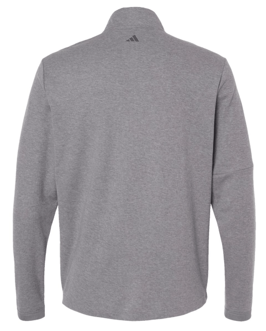 Custom Apparel - Screen Printing - PHS Girl's Golf Apparel - Men's Adidas 3 Stripes 1/4 Zip Sweater Grey - PHS Girls Golf - 16466