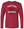 Custom Apparel - Screen Printing - PHS Softball Round 2 - Unisex Long Sleeve T-Shirt (Graphite / Cardinal) - PHS Softball 2 - 17644