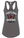 Custom Apparel - Screen Printing - PHS Softball Round 2 - Women's Racerback Tank (Dark Grey / Cardinal) - PHS Softball 2 - 17644