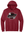 Custom Printed Apparel | PMS Basketball | Adult Unisex Hoodie (Cardinal/Black) - PMS Basketball - 18926