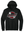Custom Printed Apparel | PMS Basketball | Adult Unisex Hoodie (Cardinal/Black) - PMS Basketball - 18926