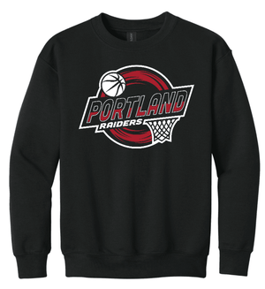 Custom Printed Apparel | PMS Basketball | Youth Black Hoodie - PMS Basketball - 18926