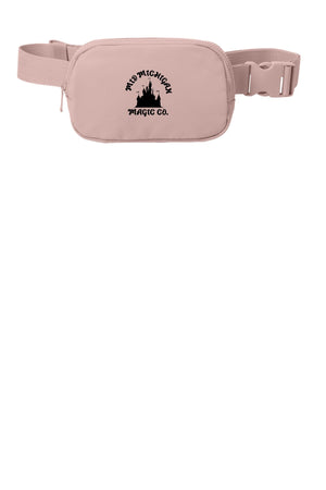 Mid-Michigan Magic Company Bag Rose Quartz front view