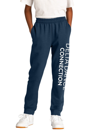 Delta Dance Connection - Company Bottoms Navy front view
