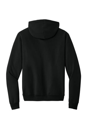 Community Education Apparel Hoodie Jet Black back view