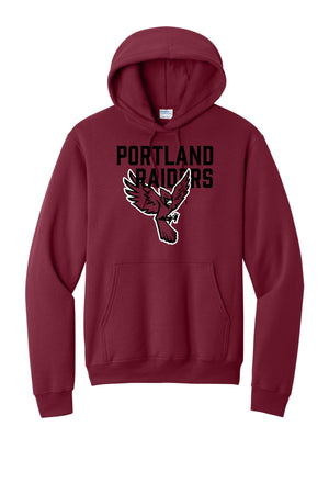 PPS Staff On Demand Shop Hoodie Cardinal front view