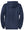 DeWitt Middle School Apparel Zip Up Hoodie Navy back view