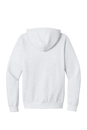 Okemos Special Education Apparel Zip Up Hoodie Ash back view