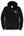 Okemos Special Education Apparel Zip Up Hoodie Jet Black front view