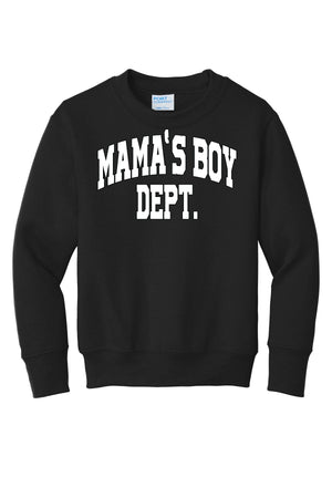 My Little SonShine Crewneck Jet Black front view