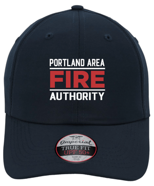 Custom Printed Apparel | Portland Area Fire Authority Fall 2025 - Navy Performance Cap - Portland Area Fire Authority Fall 2025 - 18213