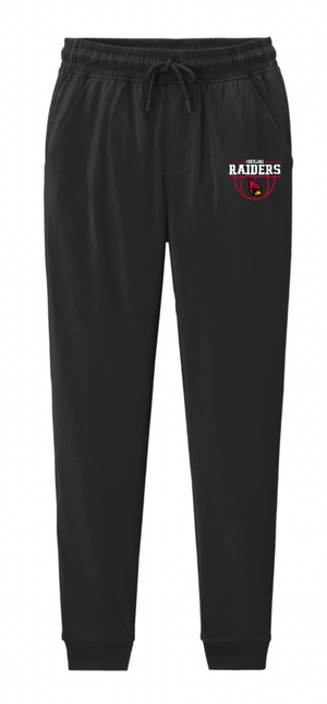 Custom Printed Apparel | Portland Basketball 2025 | Adult Unisex Performance Jogger "Badge Design" (Black/Grey) - Portland Basketball 25 - 18738
