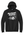 Custom Printed Apparel | Portland Bowling - Adult Unisex Hoodie (Black/Cardinal) - Portland Bowling - 18637