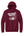 Custom Printed Apparel | Portland Bowling - Adult Unisex Hoodie (Black/Cardinal) - Portland Bowling - 18637