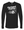 Custom Printed Apparel | Portland Bowling - Adult Unisex Long Sleeve T-Shirt (Black/Cardinal) - Portland Bowling - 18637