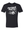 Custom Printed Apparel | Portland Bowling - Adult Unisex T-Shirt (Black/Cardinal) - Portland Bowling - 18637