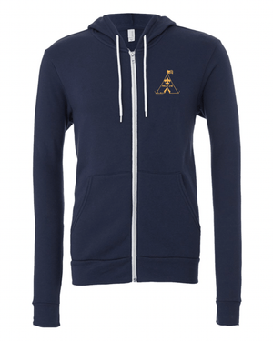 Custom Apparel - Screen Printing - Portland Boy Scouts - Adult Full Zip Hoodie - Fall Portland Boy Scouts - 16577