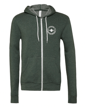 Custom Apparel - Screen Printing - Portland Boy Scouts - Adult Full Zip Hoodie - Fall Portland Boy Scouts - 16577
