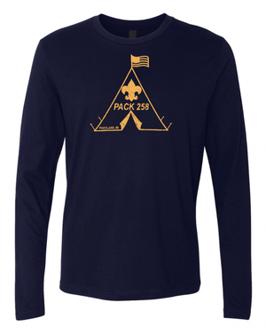 Custom Apparel - Screen Printing - Portland Boy Scouts - Adult Long Sleeve T-Shirt - Fall Portland Boy Scouts - 16577