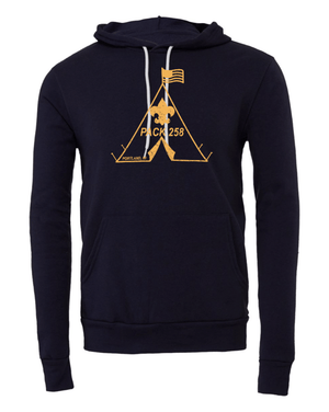 Custom Apparel - Screen Printing - Portland Boy Scouts - Adult Sponge Fleece Hoodie - Fall Portland Boy Scouts - 16577