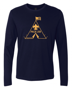Custom Apparel - Screen Printing - Portland Boy Scouts - Cotton Long Sleeve T-Shirt - Portland Boy Scouts - 15725