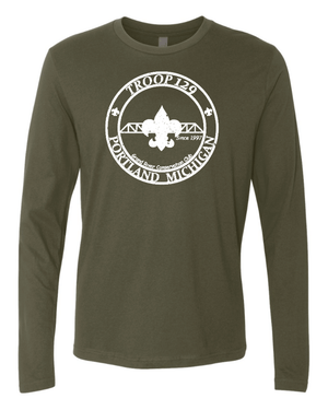 Custom Apparel - Screen Printing - Portland Boy Scouts - Cotton Long Sleeve T-Shirt - Portland Boy Scouts - 15725