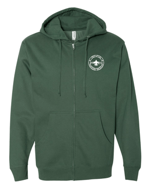 Custom Apparel - Screen Printing - Portland Boy Scouts - Full Zip Hoodie - Portland Boy Scouts - 15725