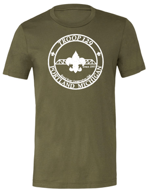 Custom Apparel - Screen Printing - Portland Boy Scouts - Green T-Shirt - T-shirt - Portland Boy Scouts - 14417
