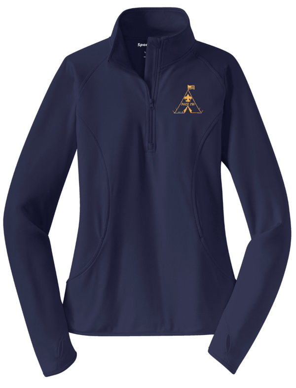 Custom Apparel - Screen Printing - Portland Boy Scouts - Ladies 1/4 Zip Pullover - Fall Portland Boy Scouts - 16577