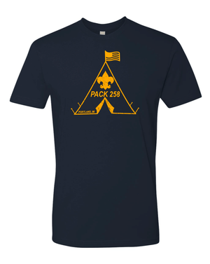 Custom Apparel - Screen Printing - Portland Boy Scouts - Navy T-Shirt - T-shirt - Portland Boy Scouts - 14417