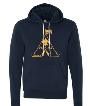 Custom Apparel - Screen Printing - Portland Boy Scouts - Sponge Fleece Hoodie - Portland Boy Scouts - 15725