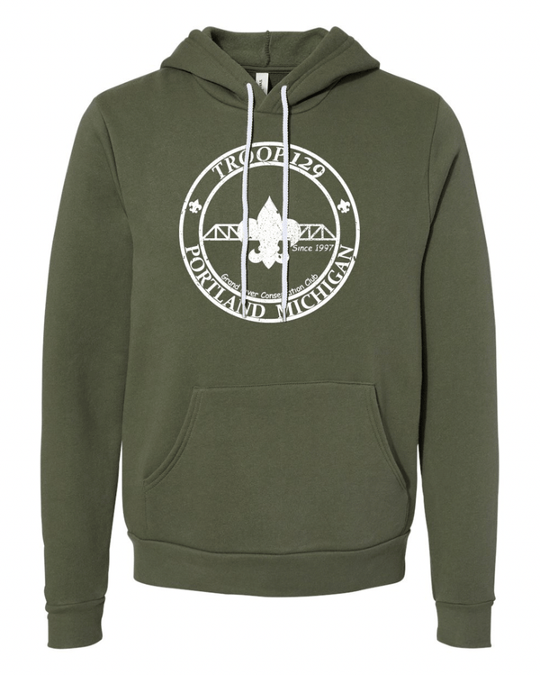 Custom Apparel - Screen Printing - Portland Boy Scouts - Sponge Fleece Hoodie - Portland Boy Scouts - 15725
