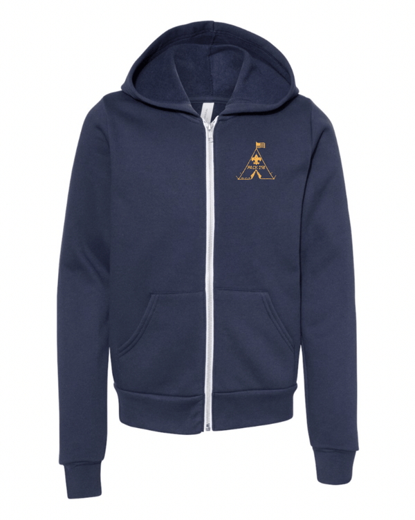 Custom Apparel - Screen Printing - Portland Boy Scouts - Youth Full Zip Hoodie - Fall Portland Boy Scouts - 16577